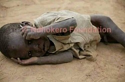 Some of the children rescued after neglect