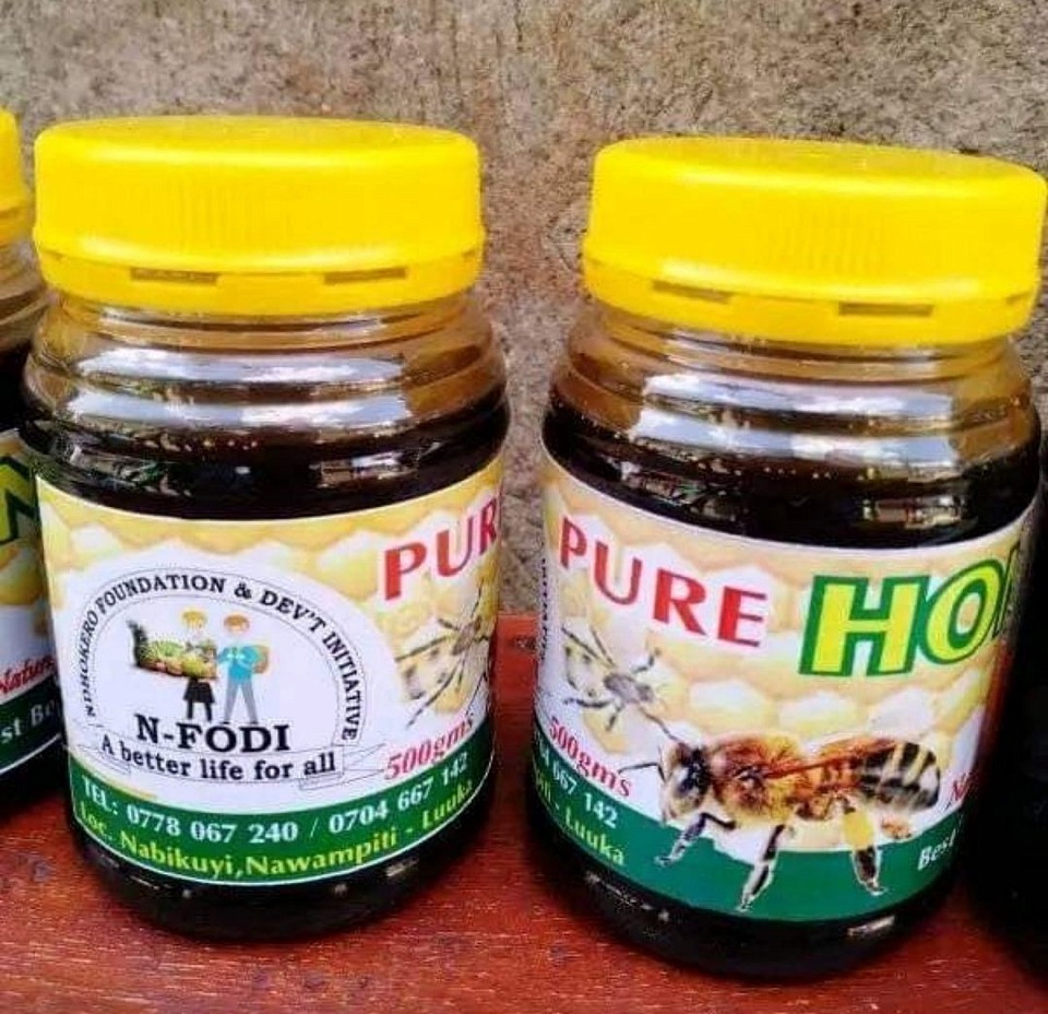 Our Honey with old packaging