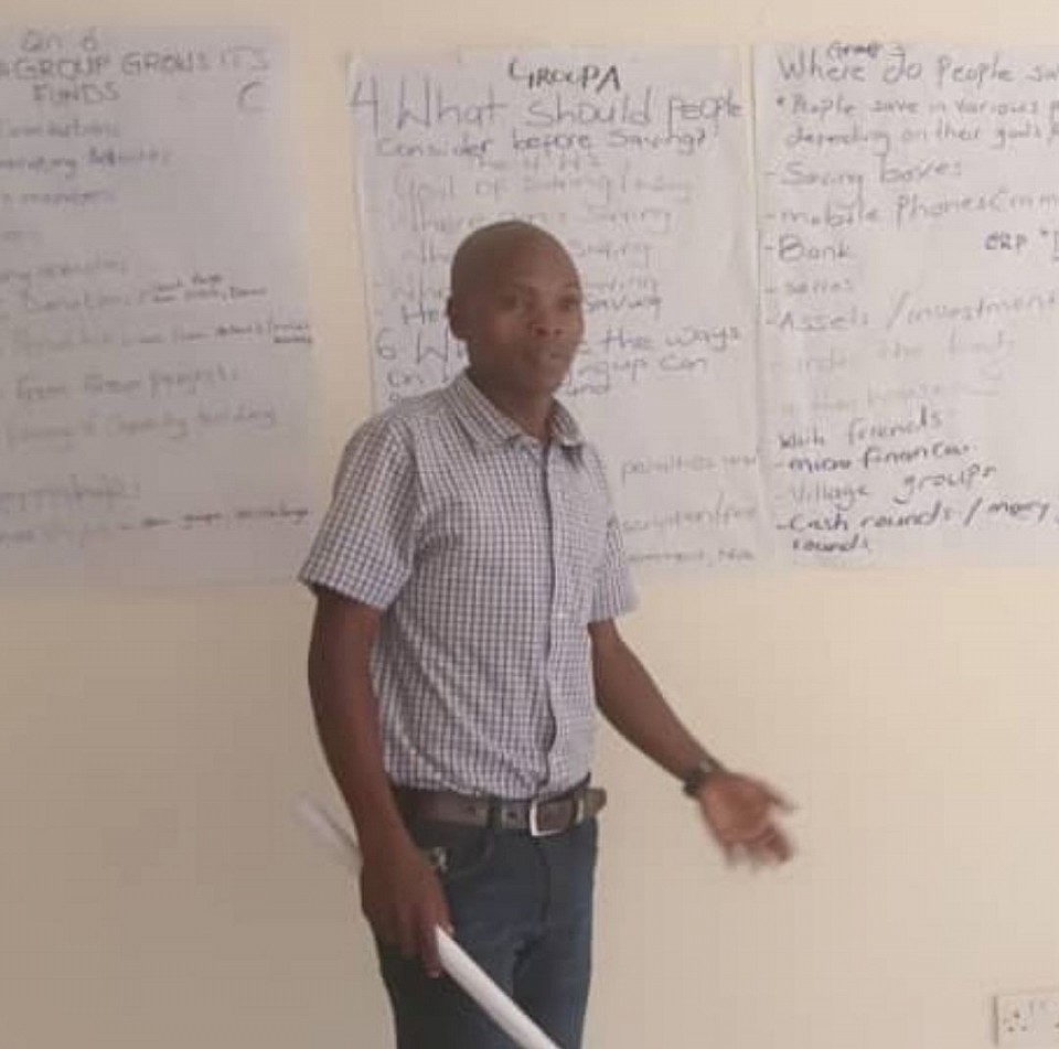 Presentation on Financial Literacy by our Production Officer